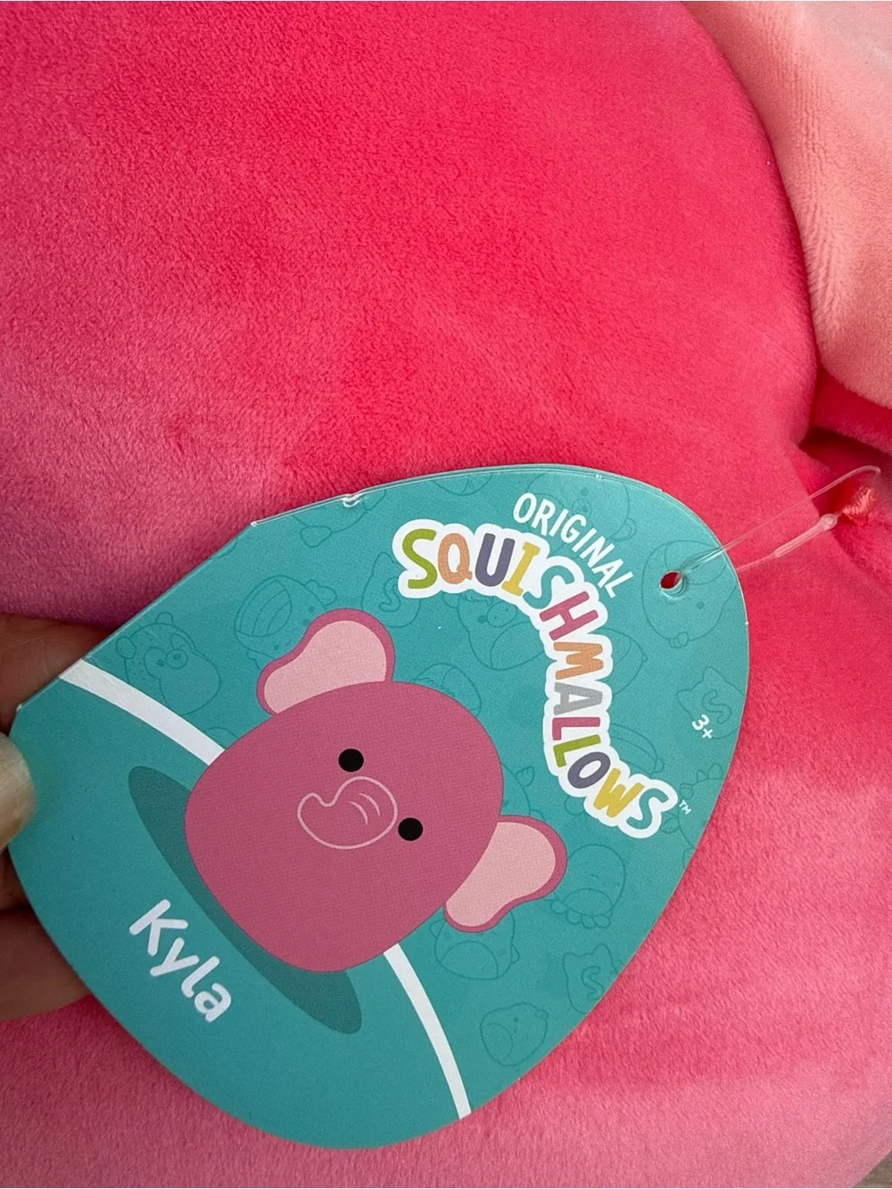 Squishmallows round elephant